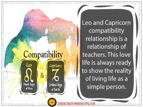 leo and capricorn couple|Leo and Capricorn Compatibility: Love, Life, Trust,。